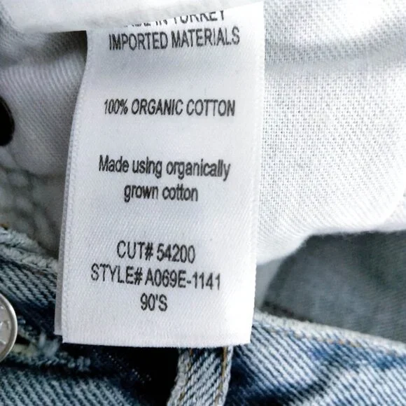 Agolde 90's Loose Distressed Jeans in Major 24